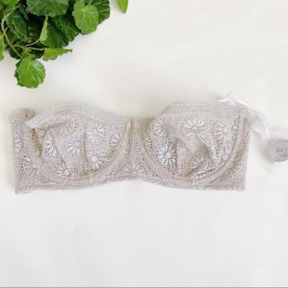 Free People | Starla Underwire Bra Skies Baby Blue Convertible Underwire Bra 32C - Picture 6 of 12